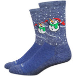DeFeet Wooleator Comp 6 socks - Snow Day