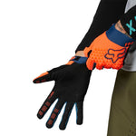 Fox Defend handschuhe - Rot fluo