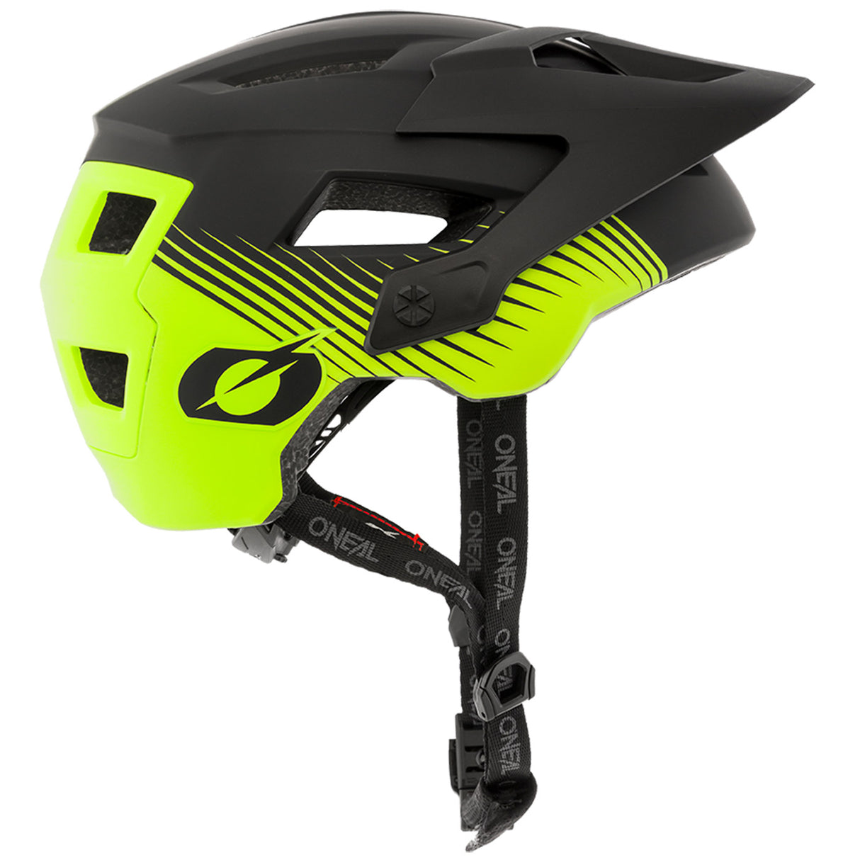 Casco O'neal Defender Grill - Nero giallo - F