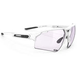 Lunettes Rudy Deltabeat - White Gloss Impact-X 2 Photochromic