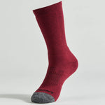 Chaussettes Specialized Merino Deep Winter Tall - Bordeaux