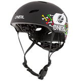 Casco Bambino O'neal Dirt Lid Skulls - Nero - C