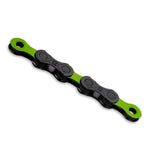 KMC DLC12 Chain - Black green