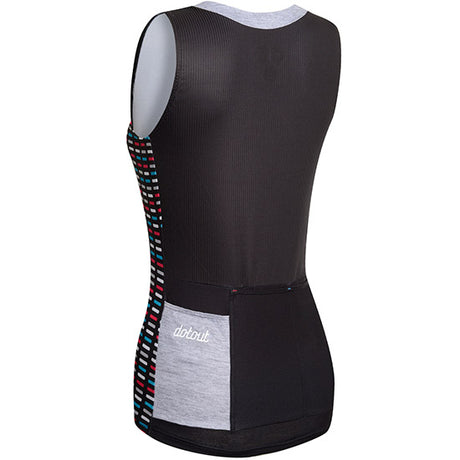 Top donna DotOut Flash - Nero multicolor