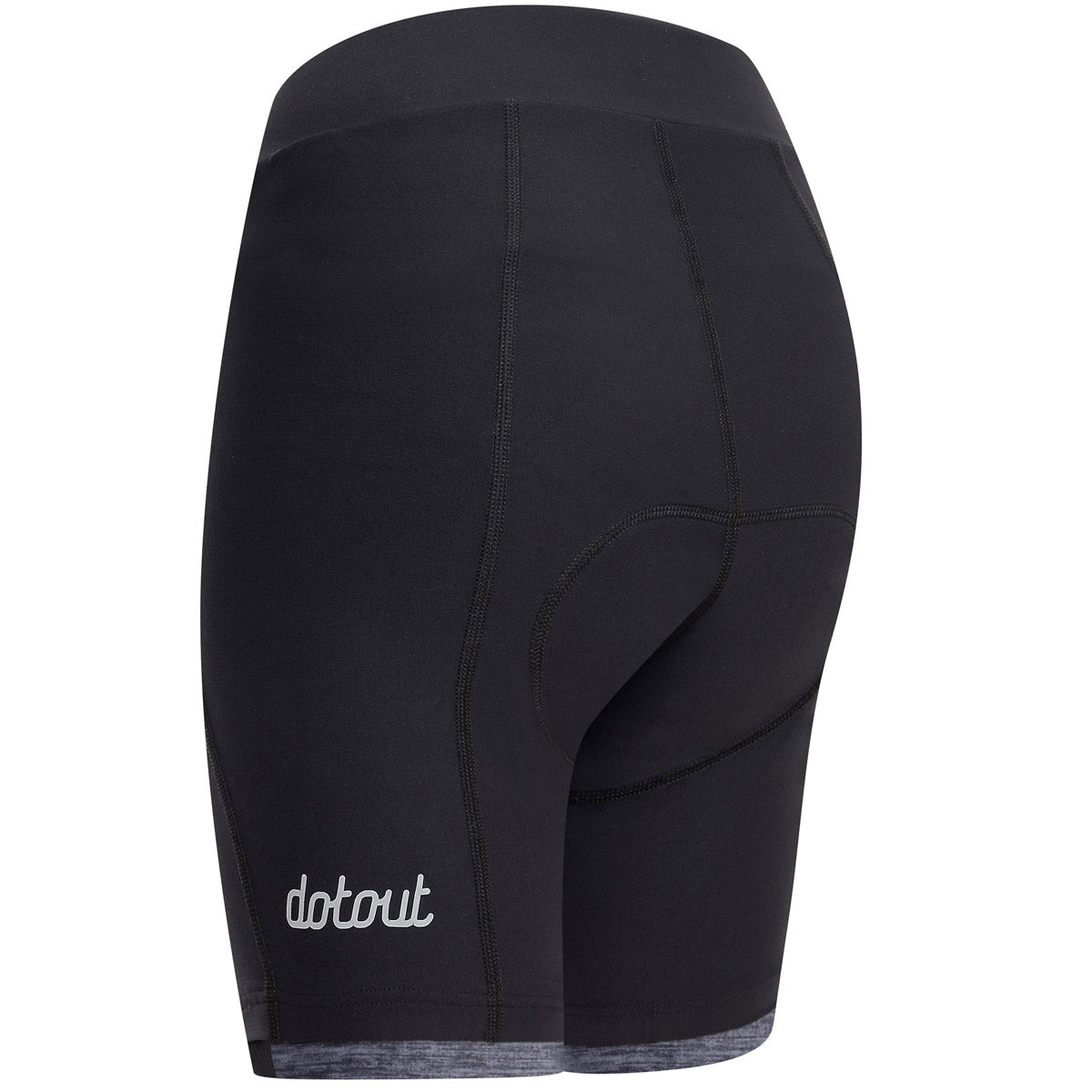 Pantaloncini Donna DotOut Instinct - Nero grigio scuro