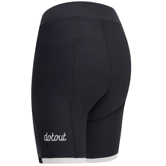 Cuissard femme DotOut Instinct - Noir blanc