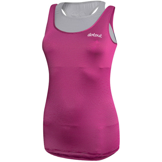 Haut femme DotOut Oxygen - Fuchsia