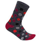 Calze Dotout Dots - Grigio Rosso