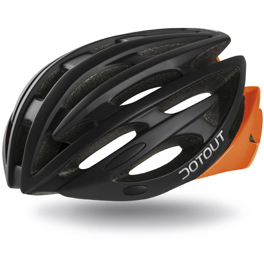 DotOut Shoy radHelm - Schwarz orange