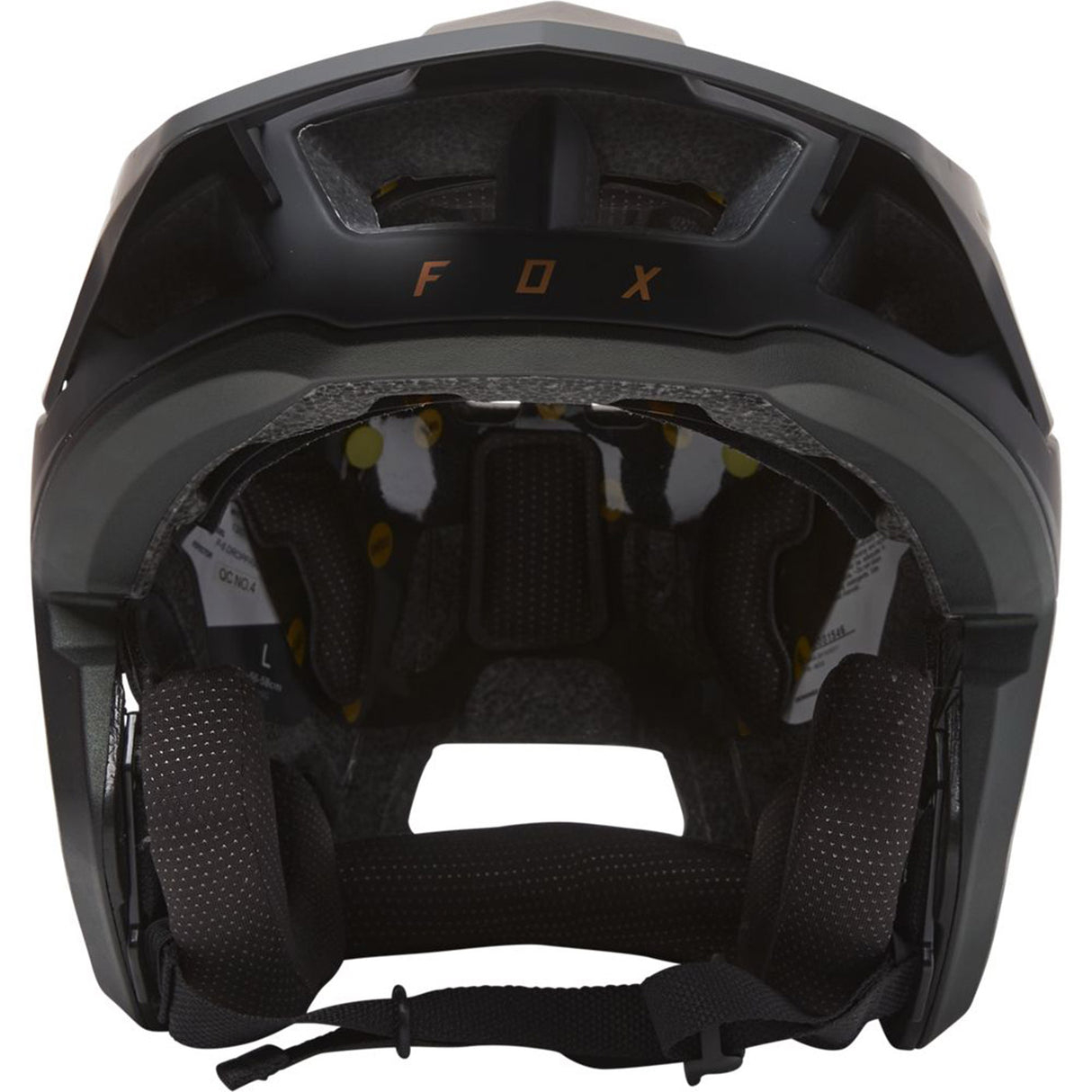 Casco Fox Dropframe Pro Sideswipe - Nero - Q