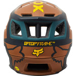 Fox  Dropframe Pro Dvide helmet - Brown