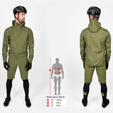 Giacca Endura GV500 Waterproof - Verde - F