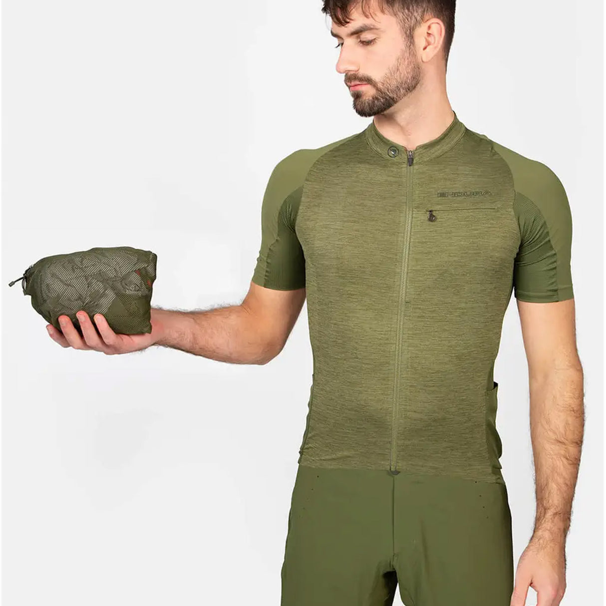 Giacca Endura GV500 Waterproof - Verde - E