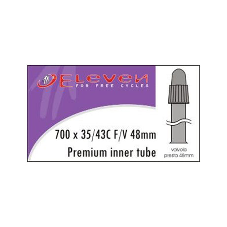 Camera d'aria Eleven 700x35/43C - Valvola 48 mm