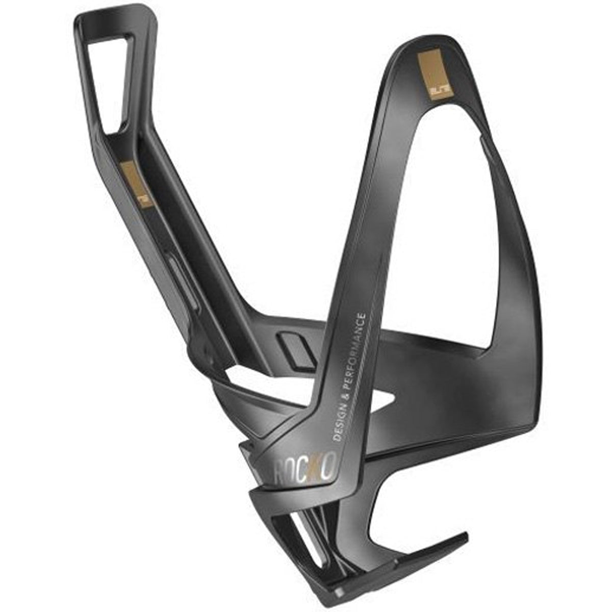 Portaborraccia Elite Rocko Carbon - Nero oro