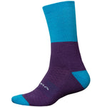 Calze Endura Baabaa Merino Winter - Blu Viola
