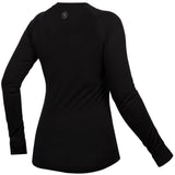 Maglia intima maniche lunghe donna Endura BaaBaa Blend - Nero - Q