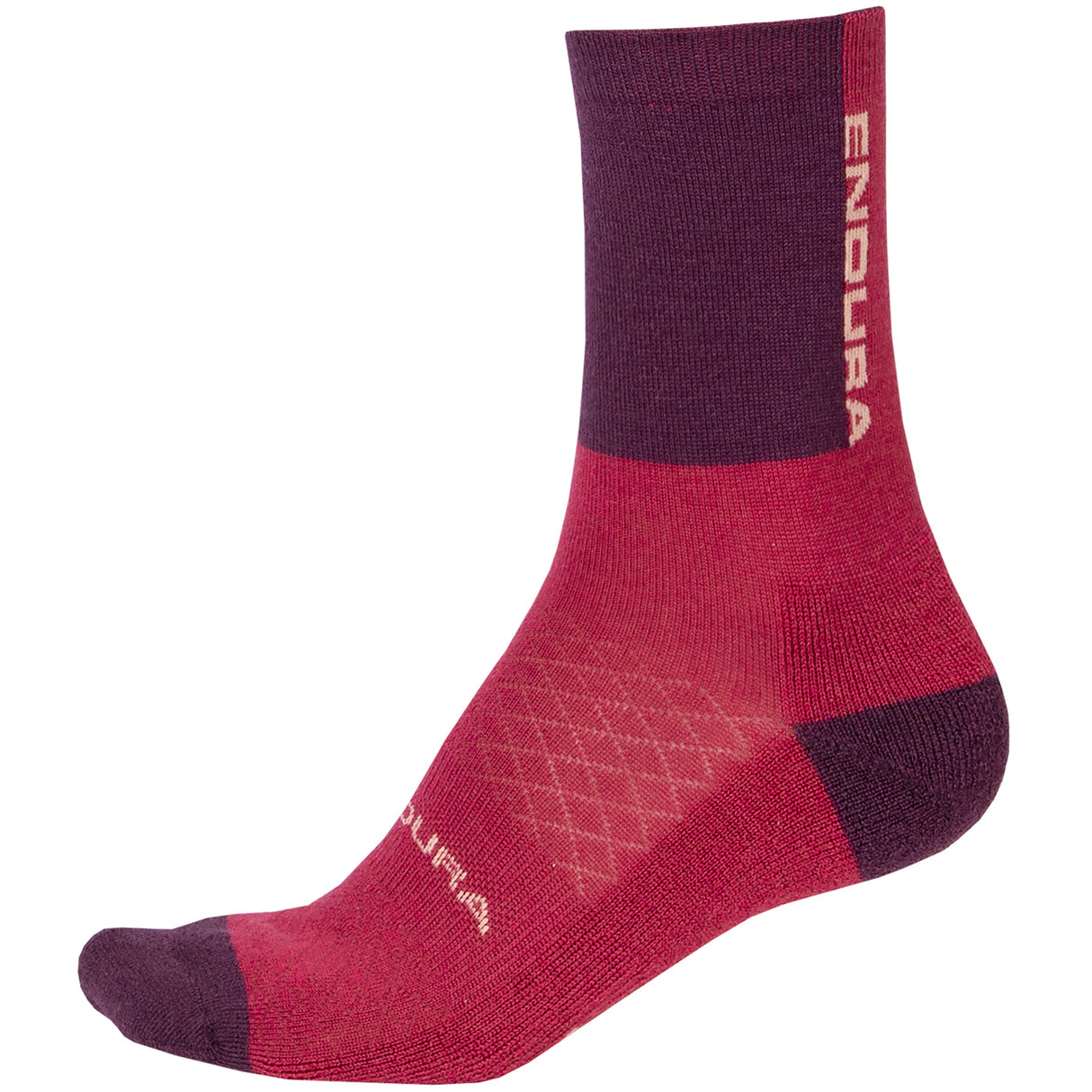 Calze donna Endura Baabaa Merino Winter - Bordeaux - D