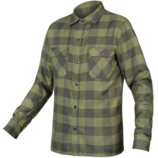 Endura Hummvee Flanel shirt - Green