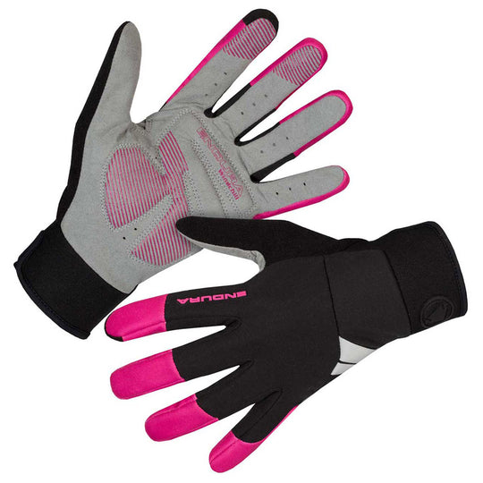 Endura Windchill women glove - Black pink