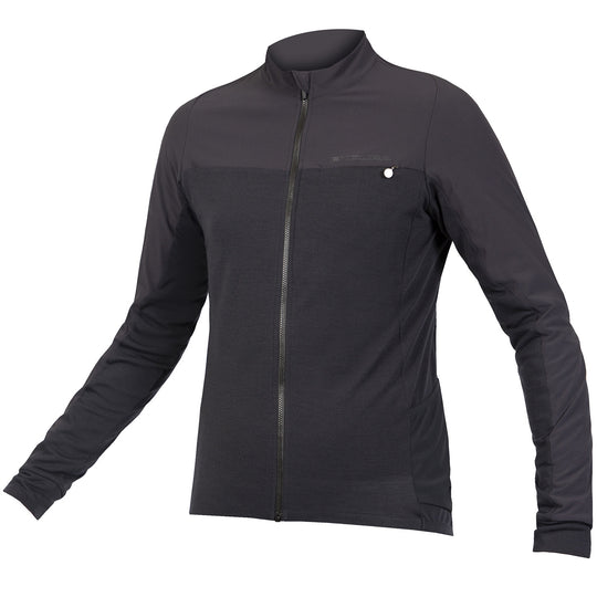 Endura GV500 long sleeves jersey - Black