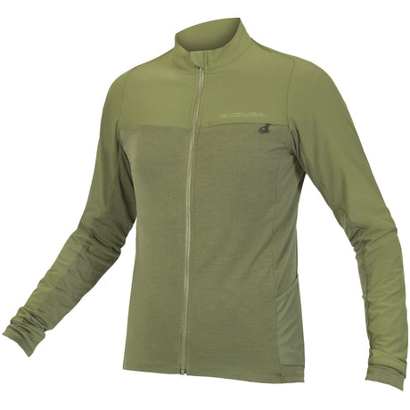 Maglia maniche lunghe Endura GV500 - Verde - C