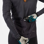 Endura GV500 women long sleeves jersey - Black