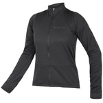 Endura GV500 women long sleeves jersey - Black