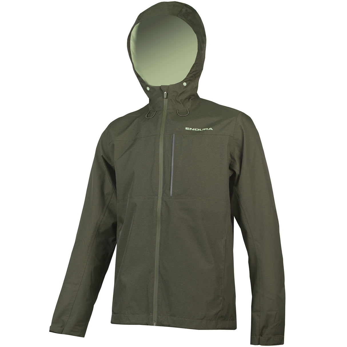 Giacca Endura Hummvee Waterproof Hooded - Verde - F