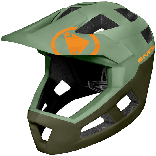 Casque Endura SingleTrack Full Face - Vert