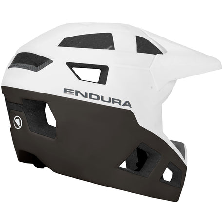 Casco Endura SingleTrack Full Face - Bianco - P