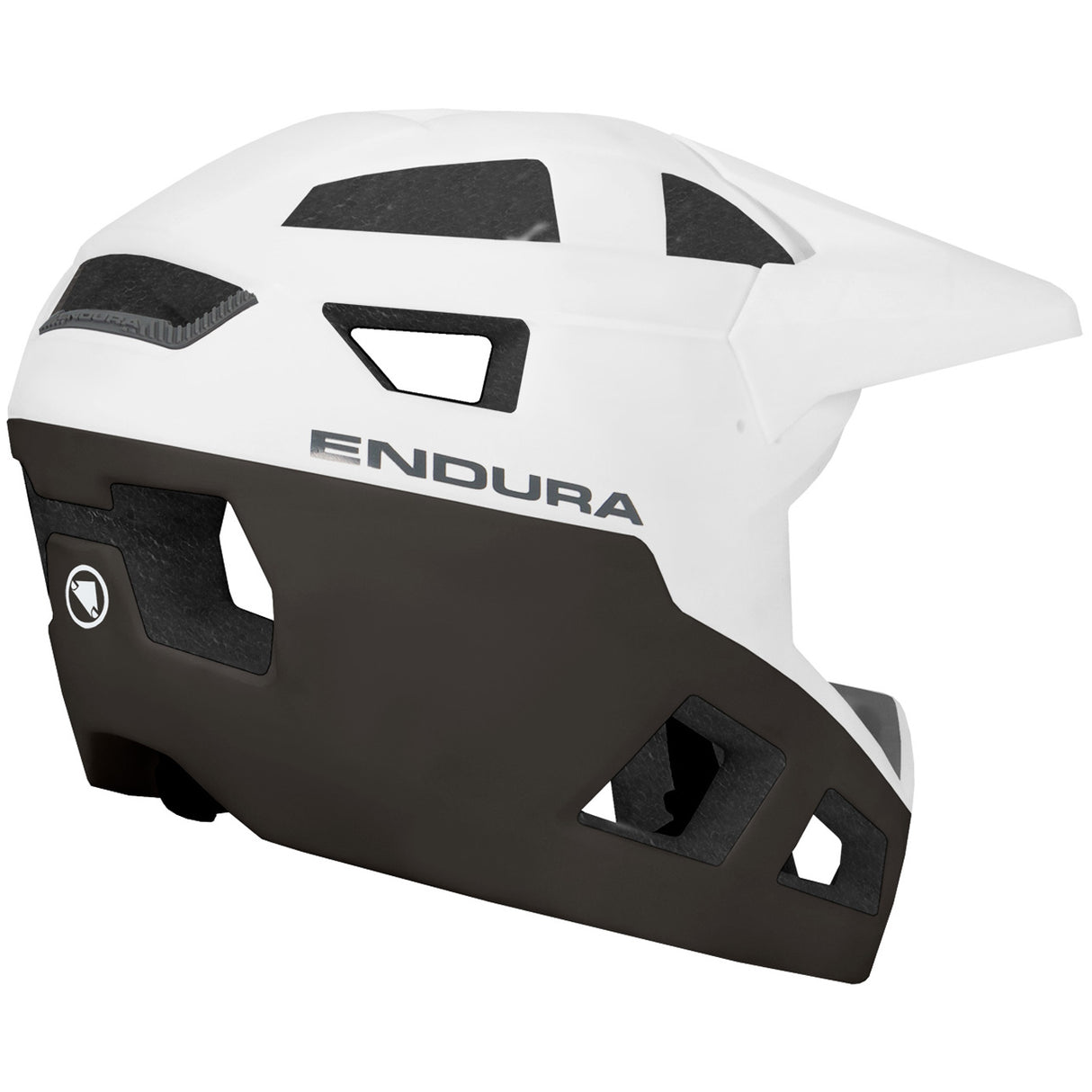 Casco Endura SingleTrack Full Face Mips - Bianco - F
