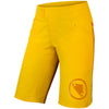 Endura Singletrack Lite Shortfit woman shorts - Yellow