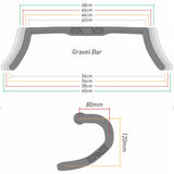 Manubrio Enve Gravel Bar - Nero