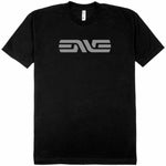 T-Shirt Enve Logo Striped - Nero