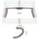 Manubrio Enve SES AR Road - Nero - I