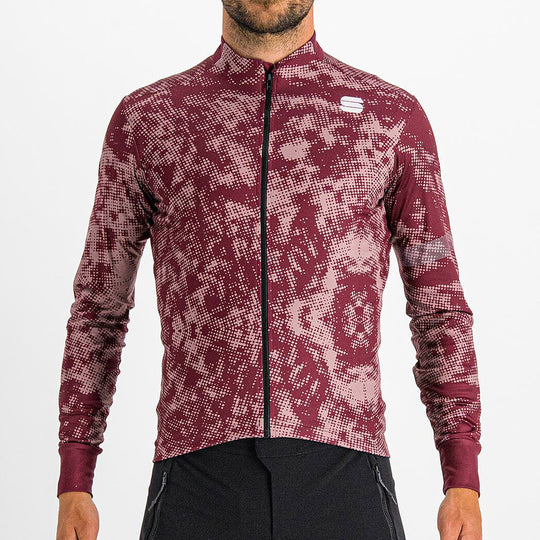 Sportful Escape Supergiara Thermal long sleeve jersey - Red