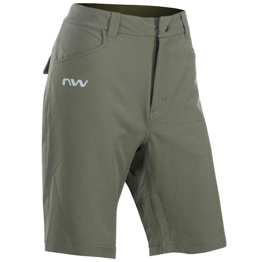 Short Northwave femme Escape baggy - Vert
