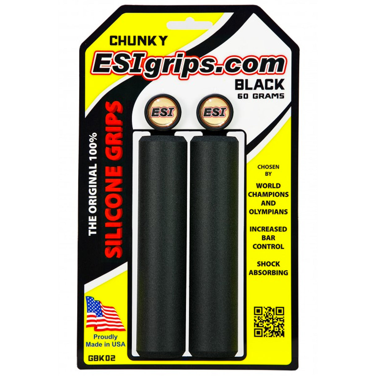 Manopole Esigrips Chunky - Nero - B