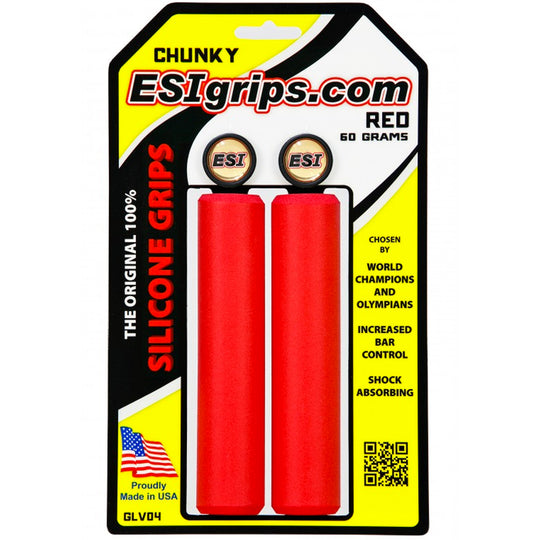 Manopole Esigrips Chunky - Rosso