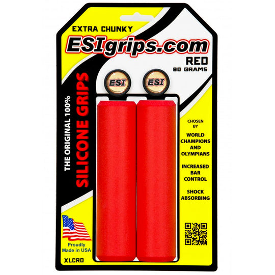 Manopole Esigrips Extra Chunky - Rosso