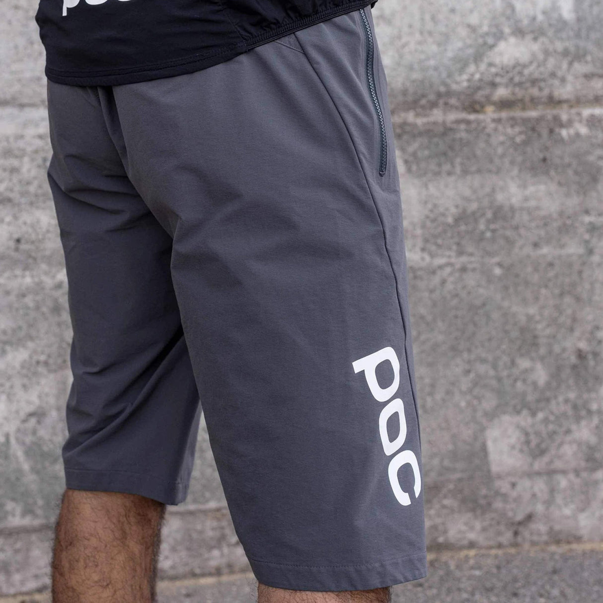 Pantaloncini Poc Essential Enduro - Grigio scuro - L