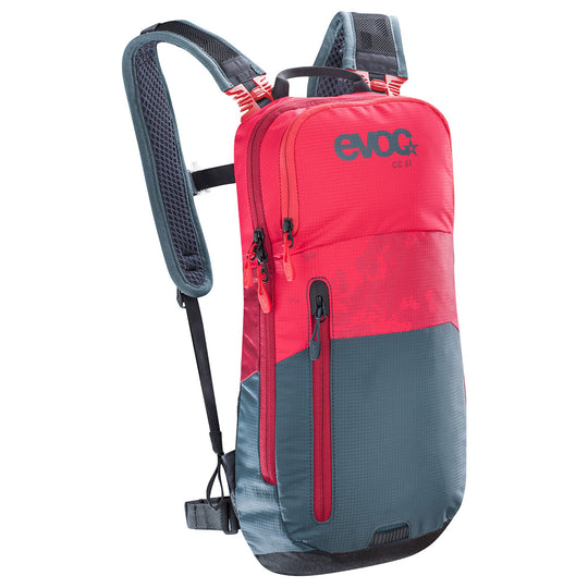 Evoc CC 6L backpack + 2L Bladder - Red slate