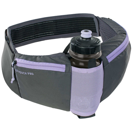 Marsupio Evoc Hip Pouch Pro + Borraccia - Grigio viola - F