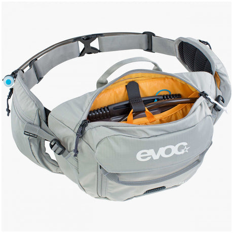 Marsupio Evoc Hip Pack Race 3L + 1.5 Bladder - Grigio - I