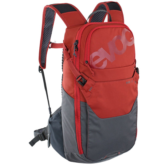 Evoc Ride 12 backpack + 2L Bladder - Grey red