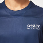 Maglia Oakley Factory Pilot Lite Mtb - Blu