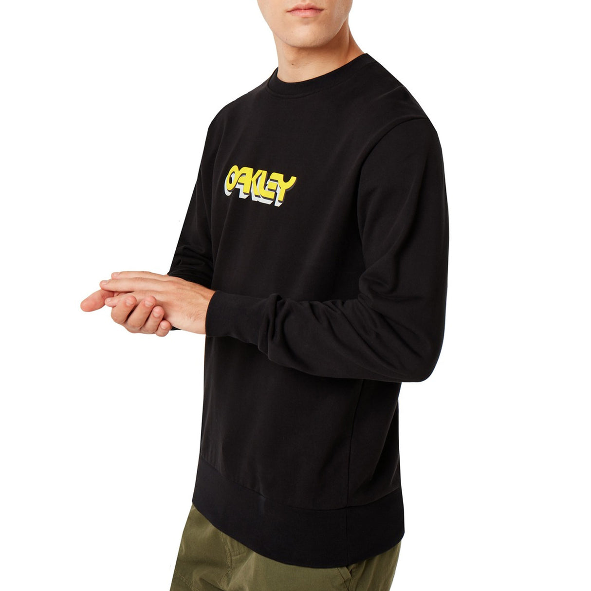 Felpa Oakley Tridimensional Crew - Nero