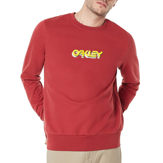 Oakley Tridimensional Crew sweatshirts - Rot