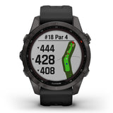 Garmin Fenix 7S Sapphire Solar - Nero - F